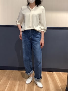 BRICK HOUSE by Tokyo Shirts 佐賀ゆめタウン店さん（レディース・159cm）の春コーディネート