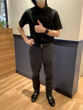「抗菌防臭」｜BRICK HOUSE by Tokyo Shirts 佐賀ゆめタウン店さん（メンズ・173cm）の夏コーディネート