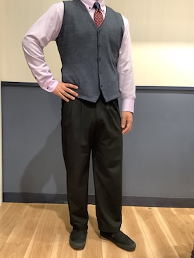 BRICK HOUSE by Tokyo Shirts 佐賀ゆめタウン店さん（メンズ・171cm）の冬コーディネート