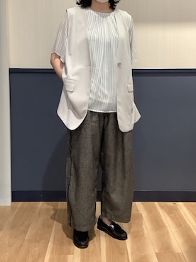 BRICK HOUSE by Tokyo Shirts 佐賀ゆめタウン店さん(レディース・159cm)の春コーディネート