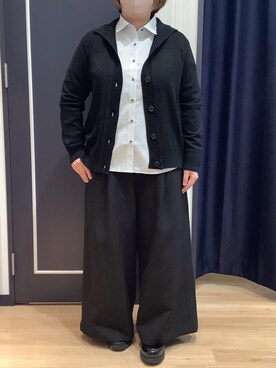 BRICK HOUSE シャツ工房 熊本イオンモール店さん(レディース・154cm)の冬コーディネート