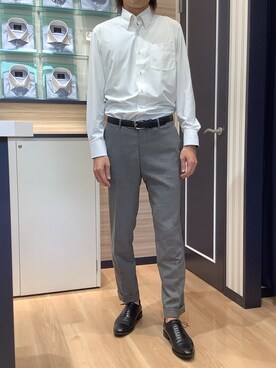 BRICK HOUSE シャツ工房 熊本イオンモール店さん(メンズ・183cm)の秋コーディネート