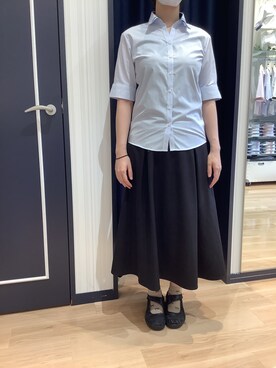 BRICK HOUSE シャツ工房 熊本イオンモール店さん(レディース・163cm)の夏コーディネート