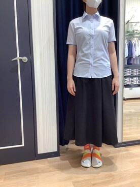 BRICK HOUSE シャツ工房 熊本イオンモール店さん(レディース・163cm)の夏コーディネート