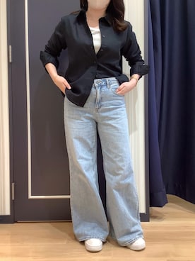 BRICK HOUSE シャツ工房 熊本イオンモール店さん（レディース・156cm）の春コーディネート