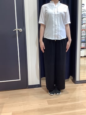 BRICK HOUSE シャツ工房 熊本イオンモール店さん(レディース・163cm)の夏コーディネート