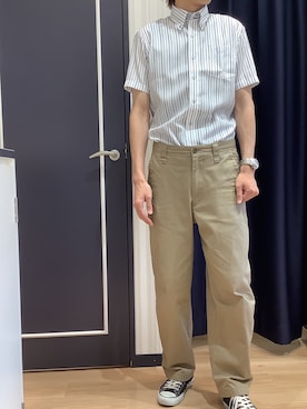 BRICK HOUSE シャツ工房 熊本イオンモール店さん(メンズ・183cm)の夏コーディネート