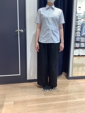 BRICK HOUSE シャツ工房 熊本イオンモール店さん（レディース・163cm）の夏コーディネート