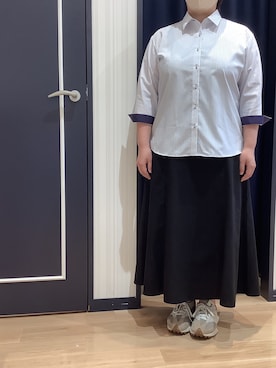 BRICK HOUSE シャツ工房 熊本イオンモール店さん（レディース・153cm）の夏コーディネート