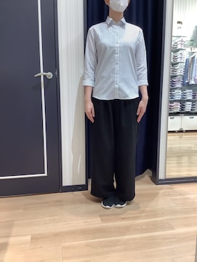 BRICK HOUSE シャツ工房 熊本イオンモール店さん（レディース・163cm）の春コーディネート