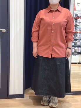 BRICK HOUSE シャツ工房 熊本イオンモール店さん（レディース・153cm）の夏コーディネート