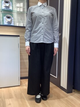 BRICK HOUSE シャツ工房 熊本イオンモール店さん（レディース・163cm）の秋コーディネート