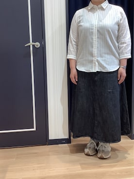 BRICK HOUSE シャツ工房 熊本イオンモール店さん(レディース・153cm)の夏コーディネート