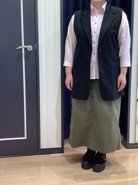 BRICK HOUSE シャツ工房 熊本イオンモール店さん(レディース・153cm)の夏コーディネート