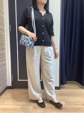 BRICK HOUSE シャツ工房 熊本イオンモール店さん（レディース・156cm）の夏コーディネート