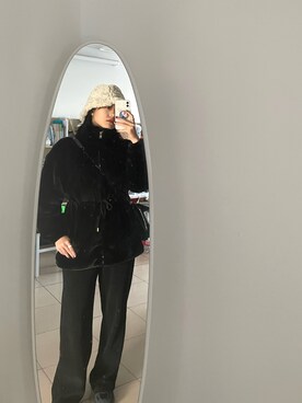 「休闲」｜「アイテム（スニーカー）」を使った、Christy.Mさん（レディース・163cm）の春コーディネート