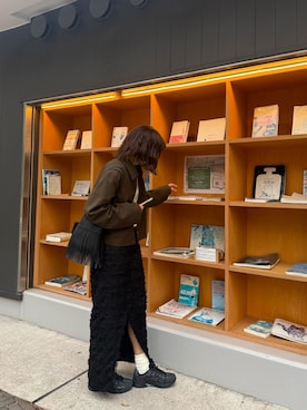 「H&M（エイチ・アンド・エム）のアイテム（ジャケット/アウター）」を使った、natsumiさん（レディース・160cm）の春コーディネート