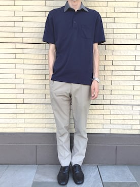 「クレリック」｜TOKYO SHIRTS OUTLET 南町田グランベリーパーク店さん（メンズ・180cm）の夏コーディネート