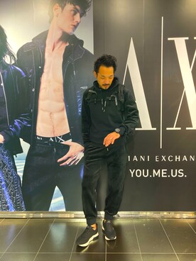 「ベロア」｜「アイテム（アナログ腕時計）」を使った、yochikoさん（メンズ・178cm）の秋コーディネート