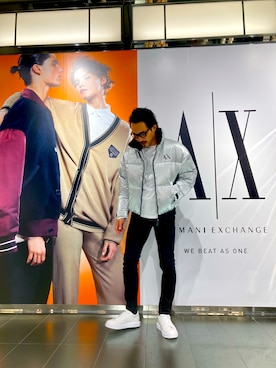 「シルバー」｜「アイテム（ブルゾン）」を使った、yochikoさん（メンズ・178cm）の秋コーディネート