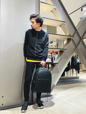 「さしいろ」｜HANMAさん（メンズ・169cm）の春コーディネート