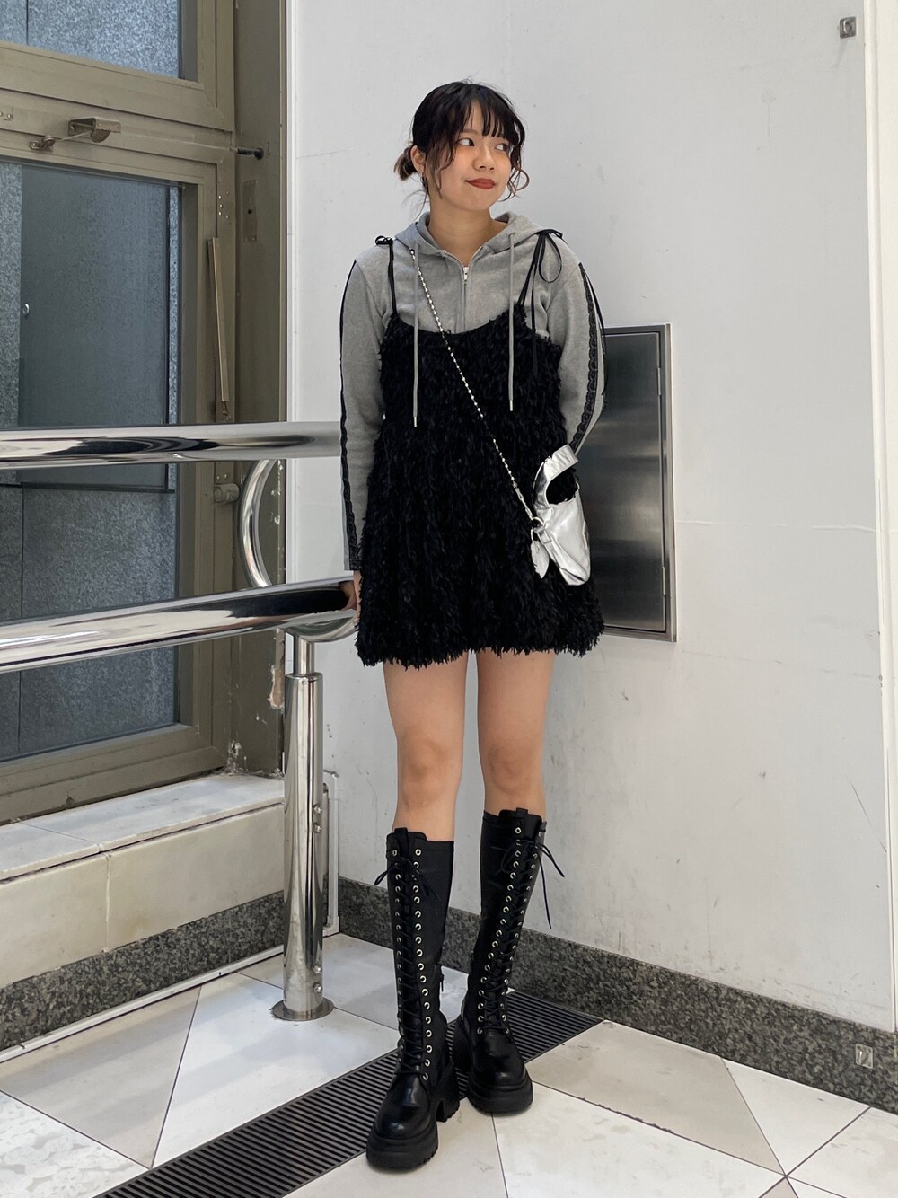 jouetie❤️ボリュームフェザーキャミワンピース ボリュームフェザーキャミワンピース[品番：MKSW0060014