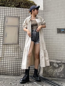 ジュエティ ワンピース JANIS】Lace Tunic Dress【コラボ】[品番：MKSW0059433
