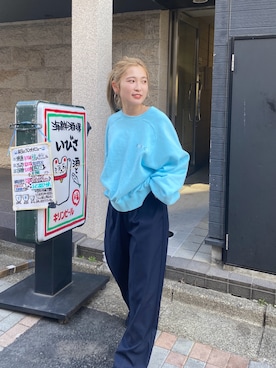 秋本すずかさん(レディース・155cm)の冬コーディネート