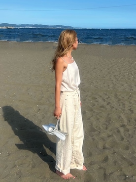 秋本すずかさん（レディース・155cm）の夏コーディネート