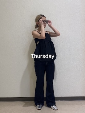 秋本すずかさん（レディース・155cm）の夏コーディネート