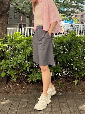 秋本すずかさん（レディース・155cm）の夏コーディネート