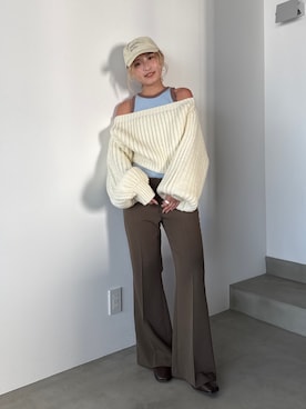 秋本すずかさん(レディース・155cm)の秋コーディネート