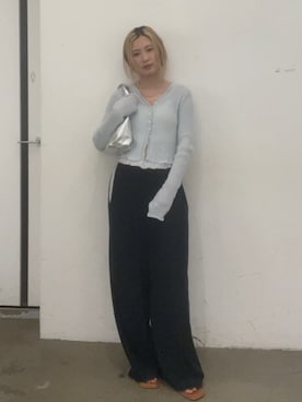 秋本すずかさん（レディース・155cm）の春コーディネート