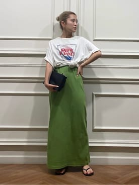秋本すずかさん（レディース・155cm）の夏コーディネート