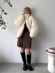 ungrid ネップボーダーニット♡ ONCILY（オンシェリー）の「NEP YARN VOLUME BORDER KNIT / カラー
