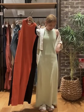 秋本すずかさん（レディース・155cm）の春コーディネート