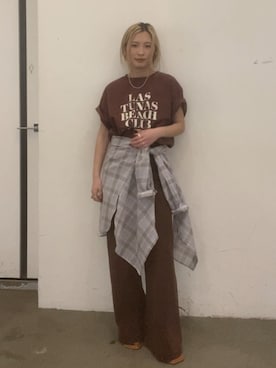 秋本すずかさん（レディース・155cm）の春コーディネート