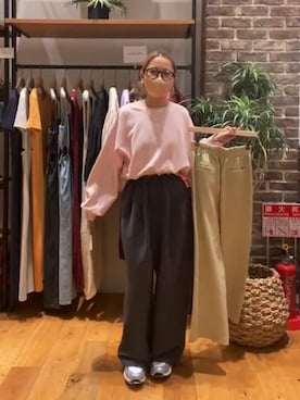 秋本すずかさん（レディース・155cm）の秋コーディネート