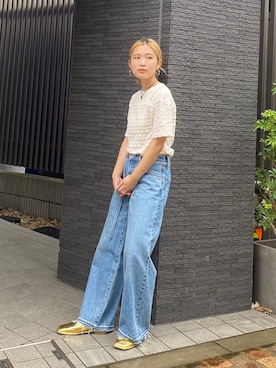 秋本すずかさん（レディース・155cm）の夏コーディネート