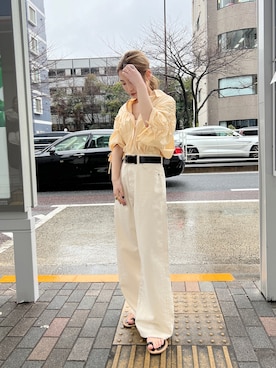 秋本すずかさん（レディース・155cm）の春コーディネート