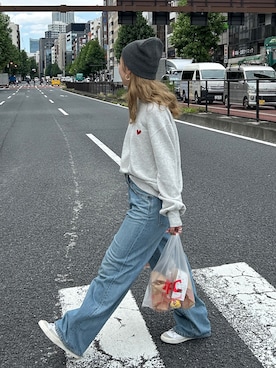 秋本すずかさん（レディース・155cm）の秋コーディネート