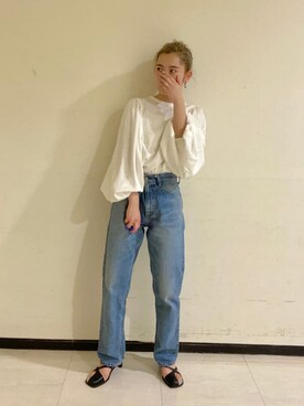 秋本すずかさん（レディース・155cm）の春コーディネート