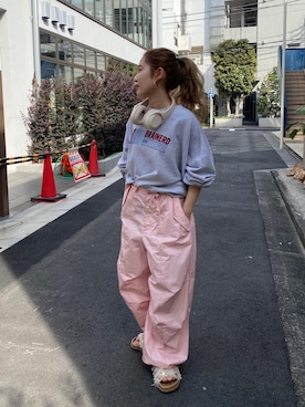 秋本すずかさん(レディース・155cm)の冬コーディネート