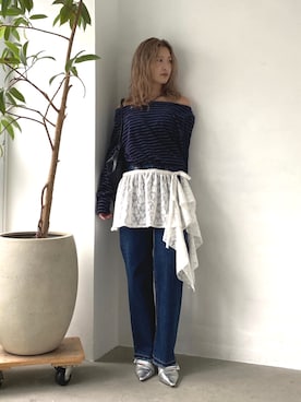 秋本すずかさん(レディース・155cm)の秋コーディネート