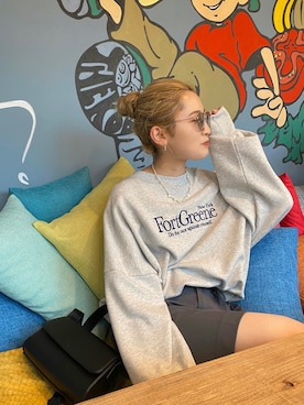 秋本すずかさん（レディース・155cm）の夏コーディネート