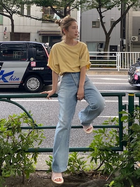 秋本すずかさん（レディース・155cm）の夏コーディネート