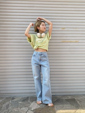 秋本すずかさん（レディース・155cm）の春コーディネート