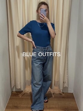 秋本すずかさん（レディース・155cm）の夏コーディネート