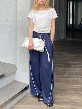 秋本すずかさん(レディース・155cm)の夏コーディネート