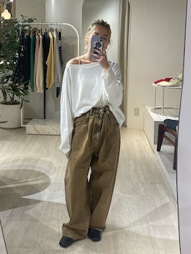 秋本すずかさん(レディース・155cm)の冬コーディネート